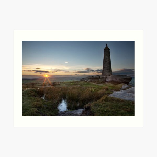 Wainman's Pinnacle, Earl Crag Art Print
