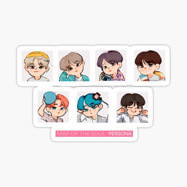 Persona Bts Stickers for Sale | Redbubble