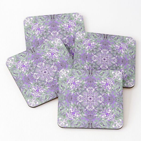 Item preview, Purple and Green Abstract  designed and sold by Zurickdesigns.