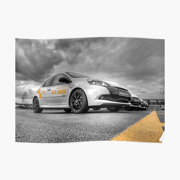 Renault Clio RS Show Poster