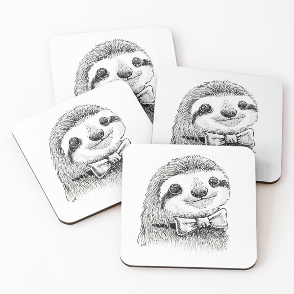 Item preview, Dapper Sloth designed and sold by LisaMarieArt & Illustration.