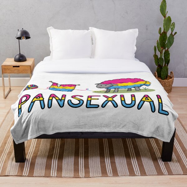 Item preview, Cute pansexual sheep cartoon vector illustration motif set.  designed and sold by Limolida.