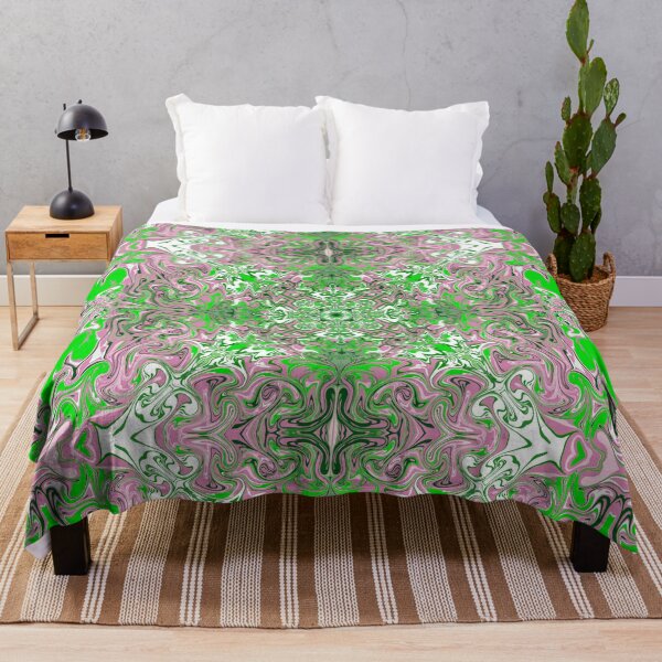 Item preview, Pastel Pink and Green Abstract  designed and sold by Zurickdesigns.