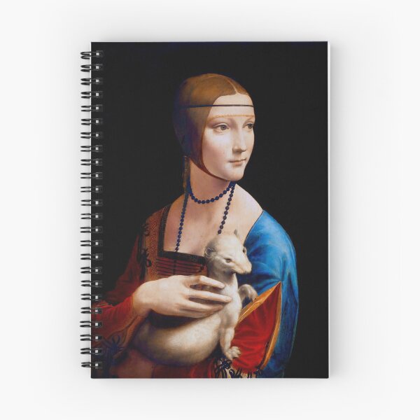 Item preview, Lady with an Ermine by Leonardo Da Vinci (Digitally Restored and Enhanced) designed and sold by Mr. Gattax.