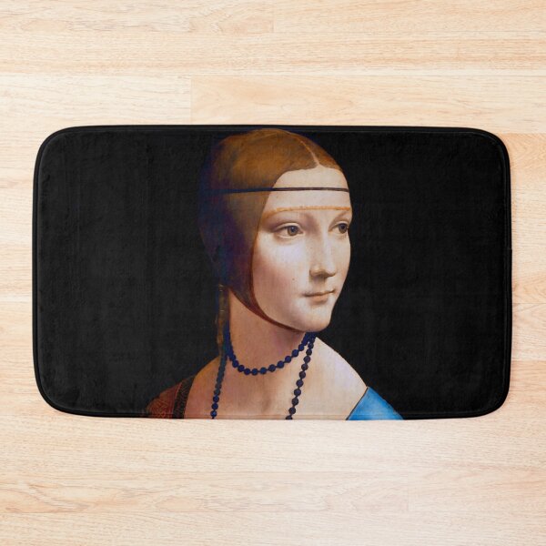 Item preview, Lady with an Ermine by Leonardo Da Vinci (Digitally Restored and Enhanced) designed and sold by Mr. Gattax.