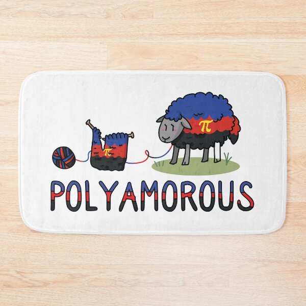 Item preview, Cute poly amorous sheep cartoon vector illustration motif set. designed and sold by Limolida.