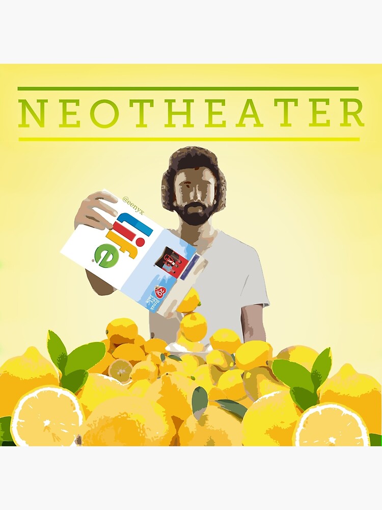 Discover Simplistic - Neotheater AJR "Life gives you lemons" Premium Matte Vertical Poster