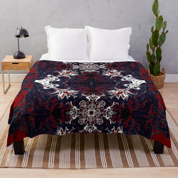Item preview, Red and Black Abstract designed and sold by Zurickdesigns.