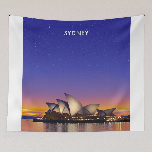 Item preview, Sydney Modern Travel Poster designed and sold by travelwitheric.