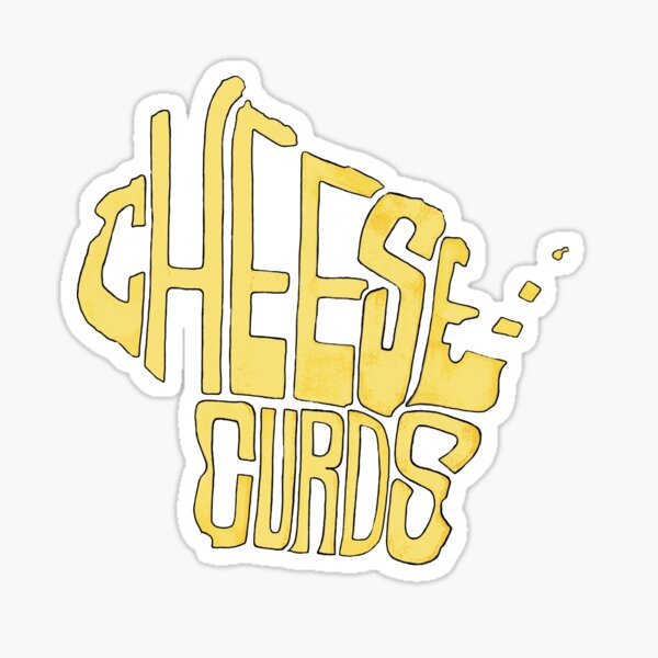 Milwaukee Cheese Vinyl Sticker - Cream-City Themed Gifts for those in the  Dairy State – Sunny Day Designs