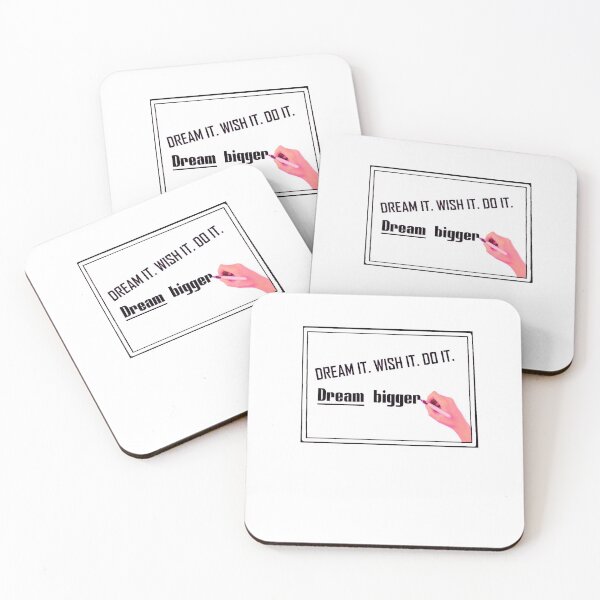 Item preview, Inspirational/ Motivational, Dream bigger,Wish it, Do it designed and sold by Tautvydas.