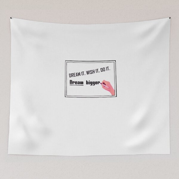 Item preview, Inspirational/ Motivational, Dream bigger,Wish it, Do it designed and sold by Tautvydas.