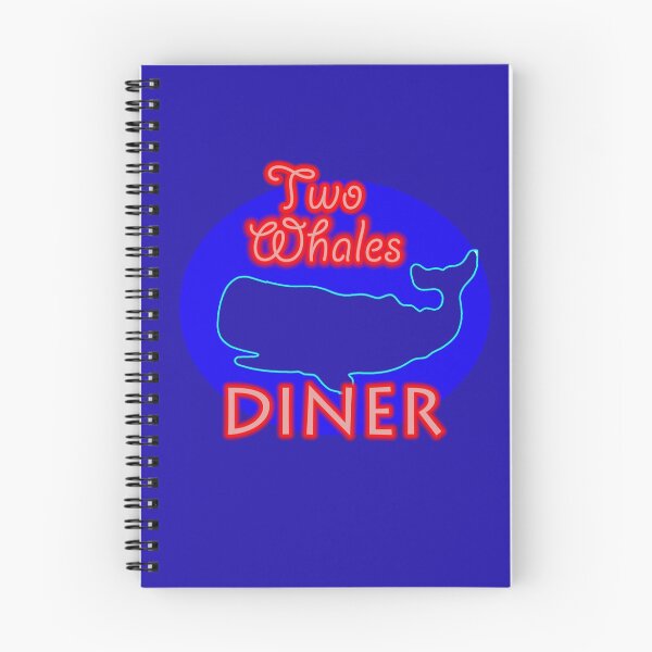 Item preview, Two Whales Diner "So Damn Touristy" designed and sold by ammygami.
