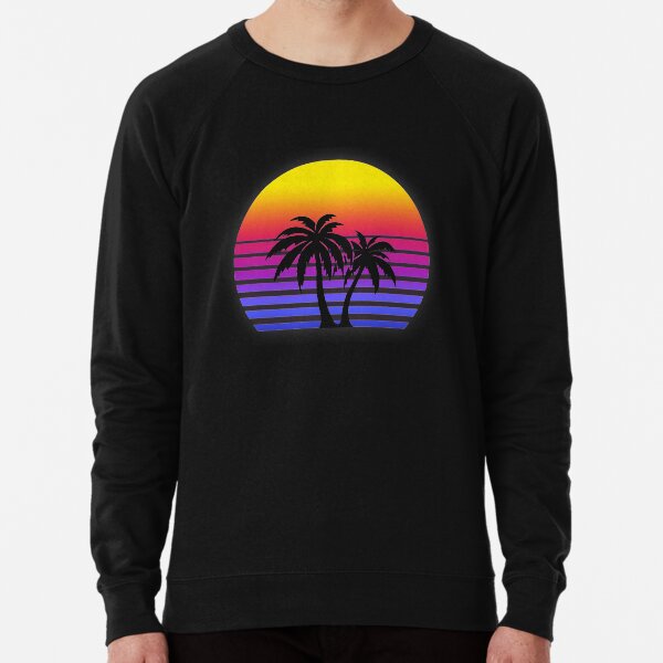 Item preview, Synthwave Sun Palm Trees designed and sold by christopper.