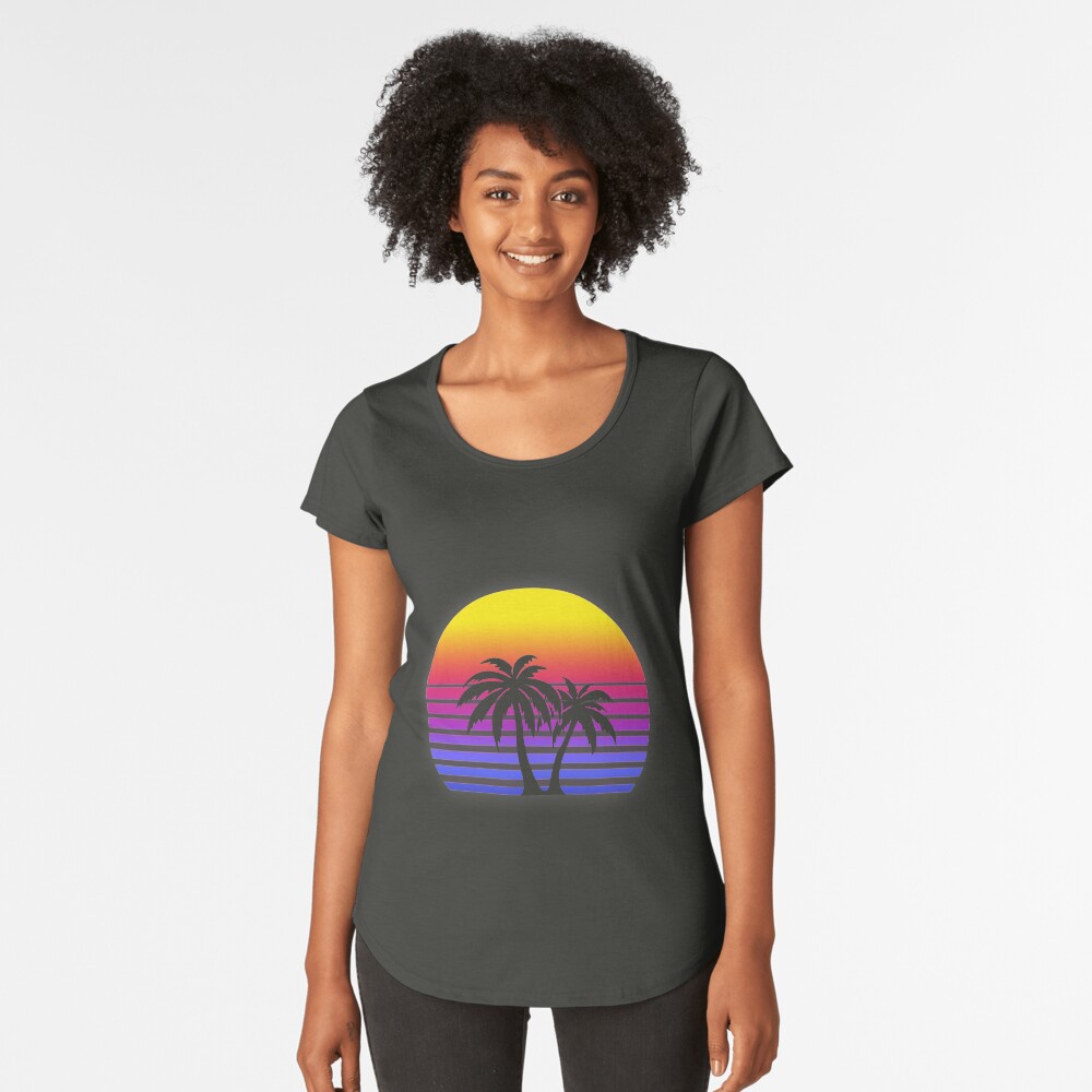 Vista previa del artículo con la obra «Camiseta premium de cuello ancho», diseñado y vendido por christopper.