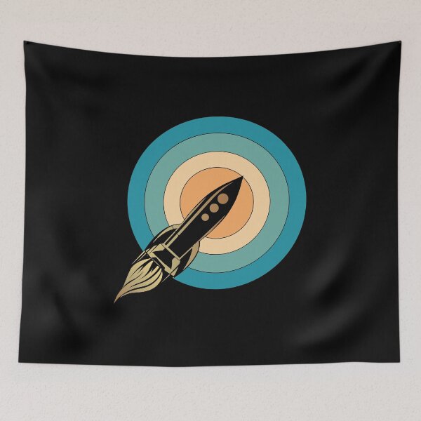 Item preview, Rocket Spaceshuttle Astronaut Cosmos Cosmonaut designed and sold by titanosdesign.