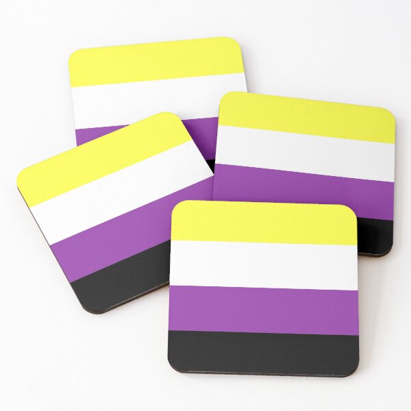 Item preview, Nonbinary Flag designed and sold by CreateMayhem.