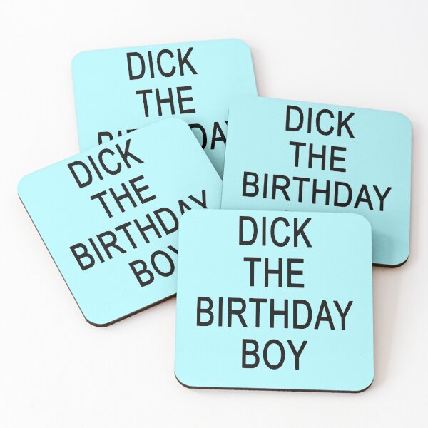 Item preview, DICK THE BIRTHDAY BOY designed and sold by VelcroFathoms.