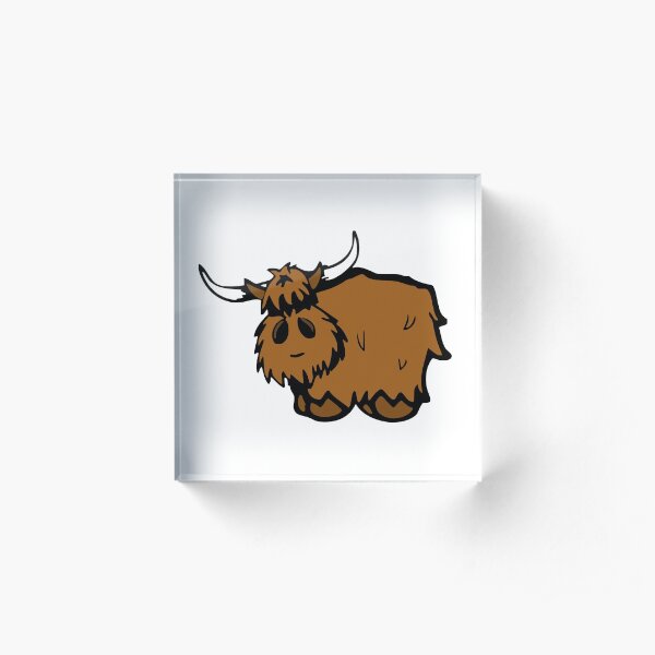 Heilan' Coo Acrylic Block