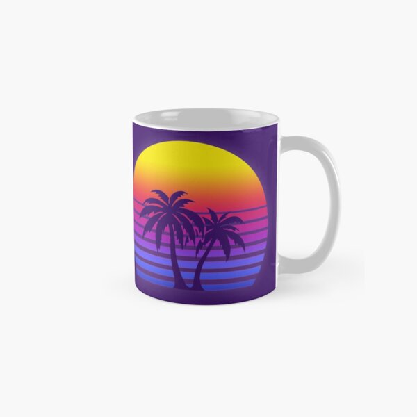 Item preview, Synthwave Sun Palm Trees designed and sold by christopper.