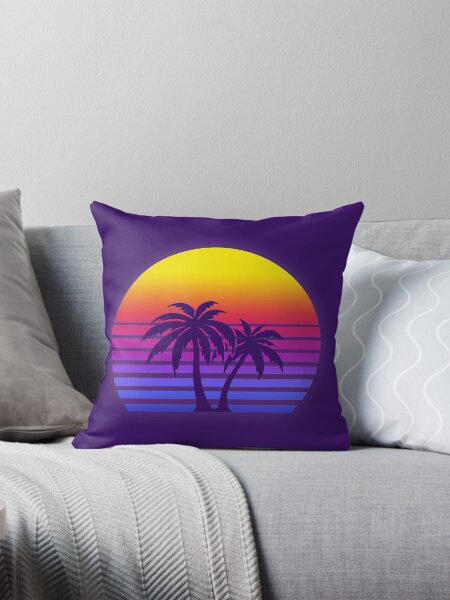 Item preview, Synthwave Sun Palm Trees designed and sold by christopper.