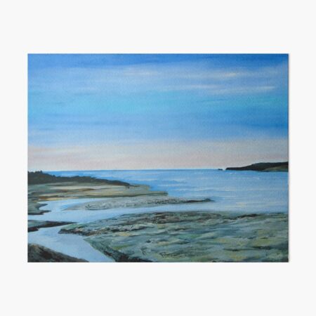 Poppit Sands - Cardigan Bay Art Board Print