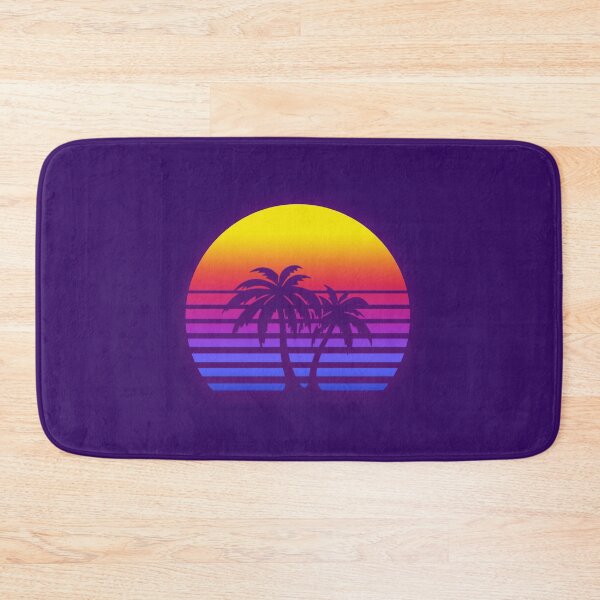 Item preview, Synthwave Sun Palm Trees designed and sold by christopper.
