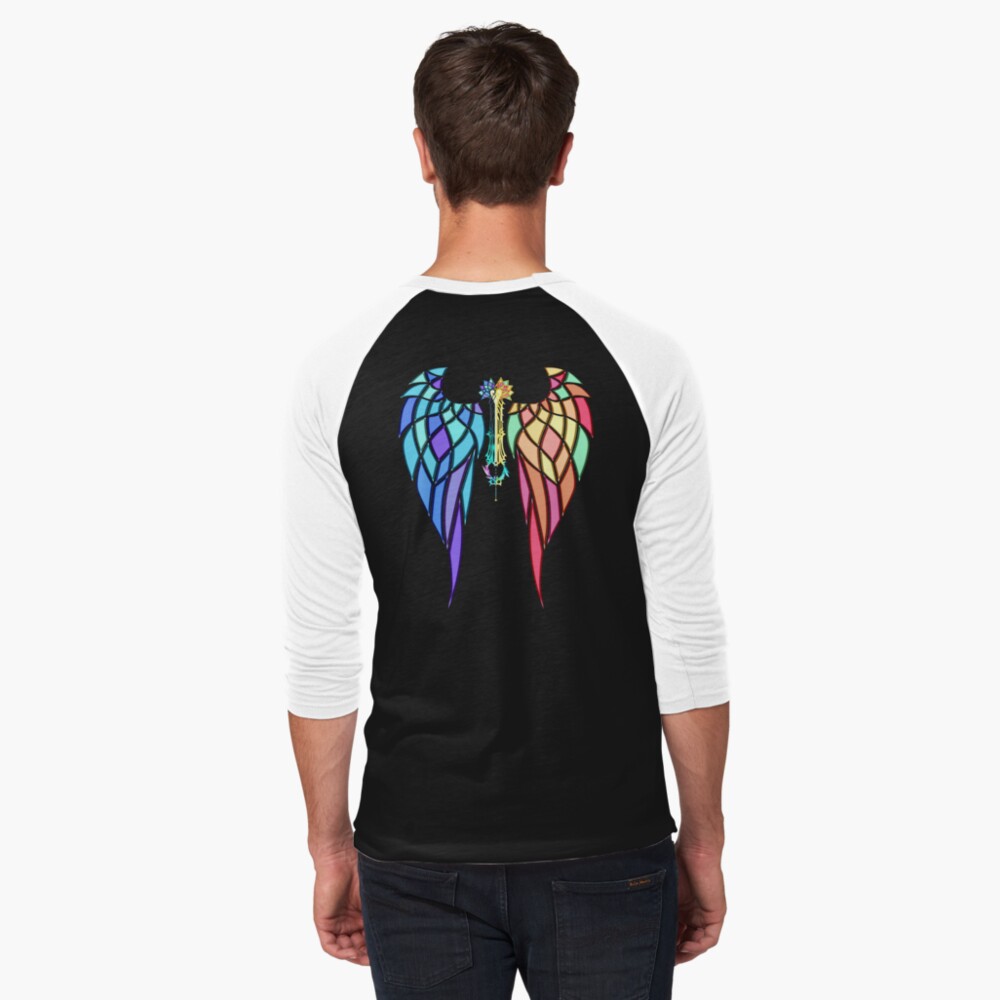 Vista previa del artículo con la obra «Camiseta ¾ estilo béisbol», diseñado y vendido por AnruiMurasaki.