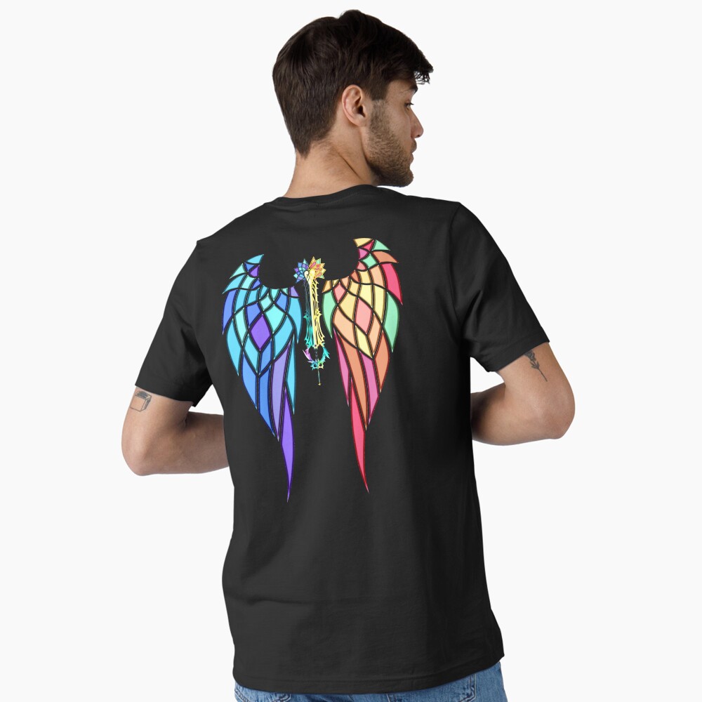 Vista previa del artículo con la obra «Camiseta esencial», diseñado y vendido por AnruiMurasaki.
