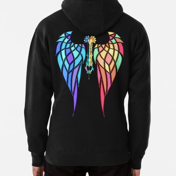 Nightmare's end / Mirage split glass wings Pullover Hoodie