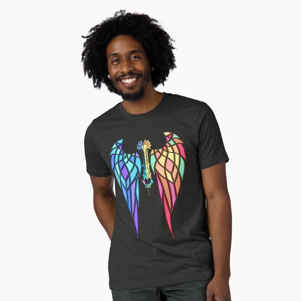 Vista previa del artículo con la obra «Camiseta de tejido mixto», diseñado y vendido por AnruiMurasaki.