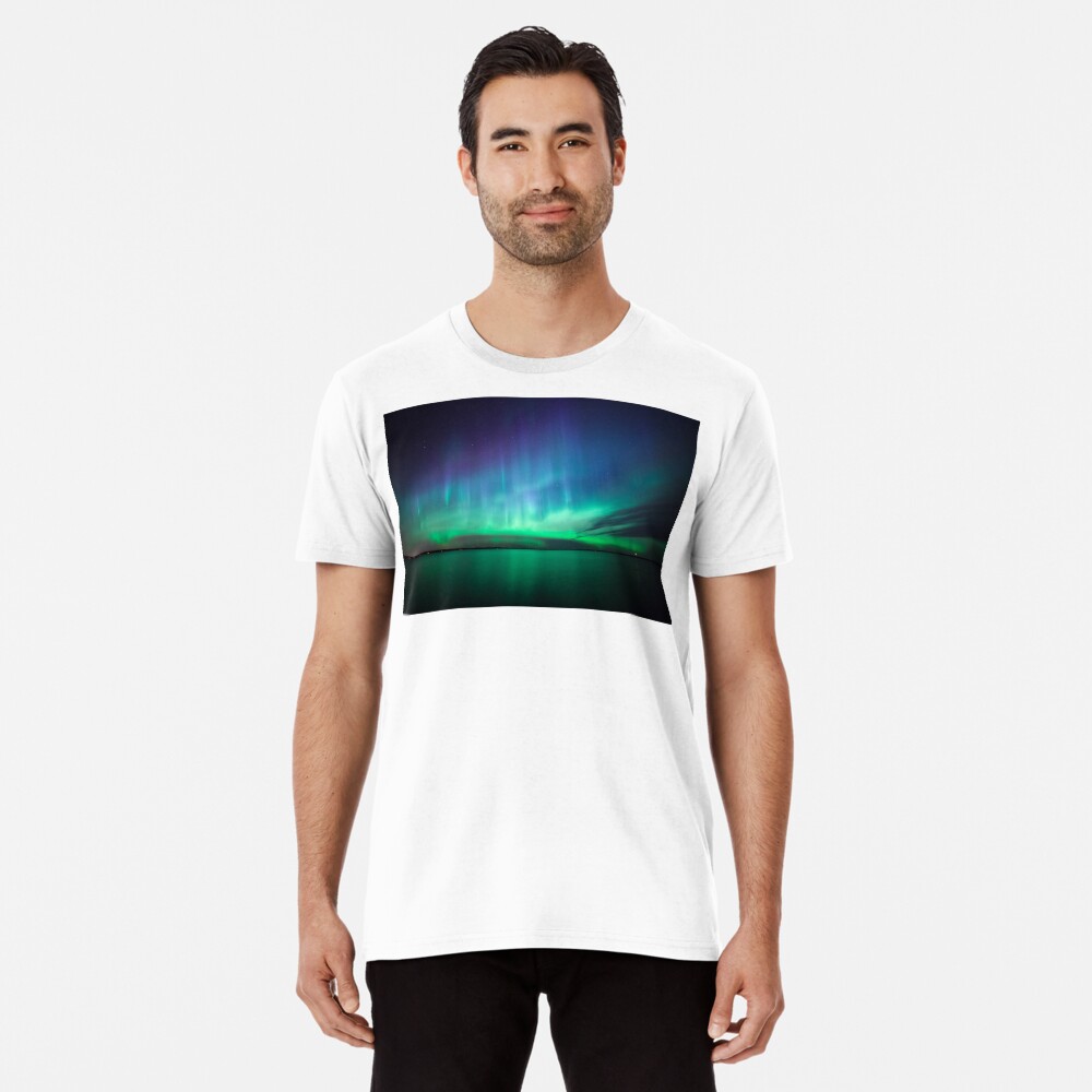 Beautiful northern lights Premium T-Shirt