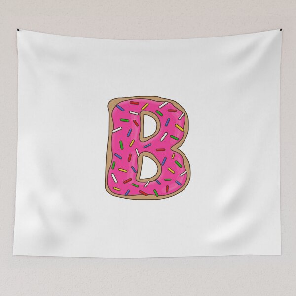 Item preview, Donut Letter B designed and sold by mynameisliana.