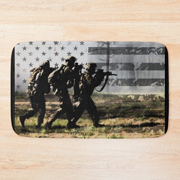 Item preview, Soldiers and US Flag designed and sold by Jared Davies.
