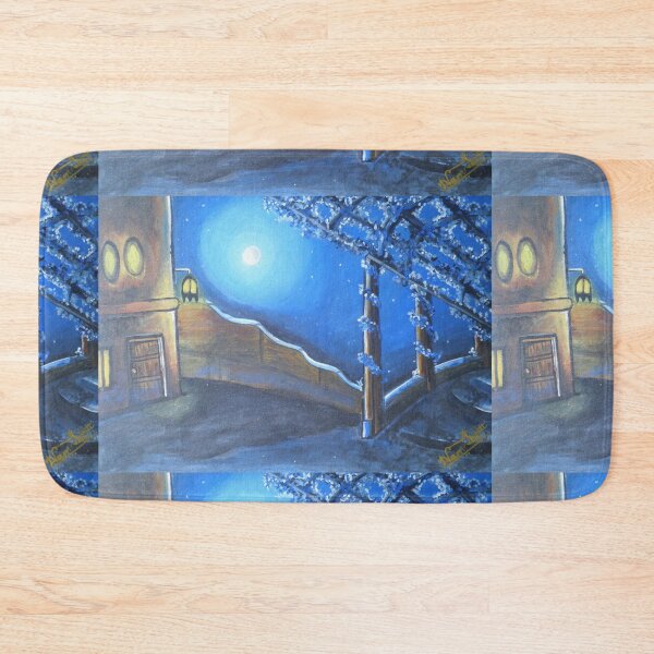 Item preview, Village House compound Moon Light- Bharat designed and sold by Red bubble Artist.