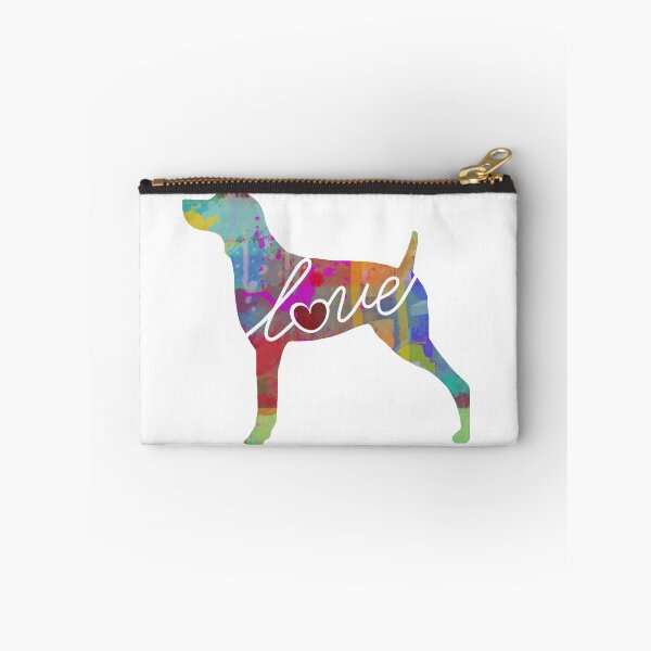 Item preview, Weimaraner Love - A Bright and Colorful Watercolor Style Gift designed and sold by traciwithani.
