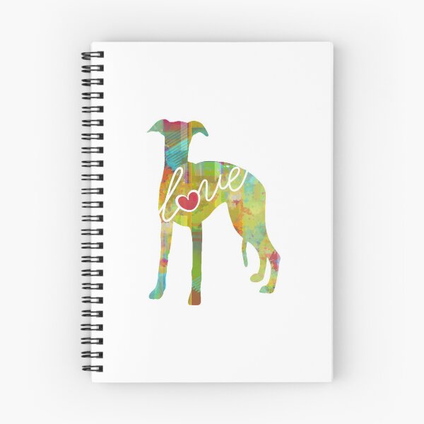 Item preview, Whippet Love - A Bright and Colorful Watercolor Style Gift designed and sold by traciwithani.