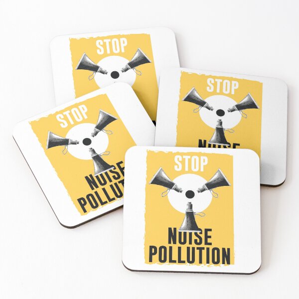 Item preview, STOP NOISE POLLUTION-NATURE LOVER designed and sold by visuals2018.