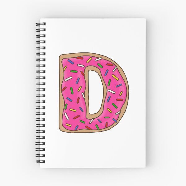 Artikelvorschau, Donut-Buchstabe D entworfen und verkauft von mynameisliana.