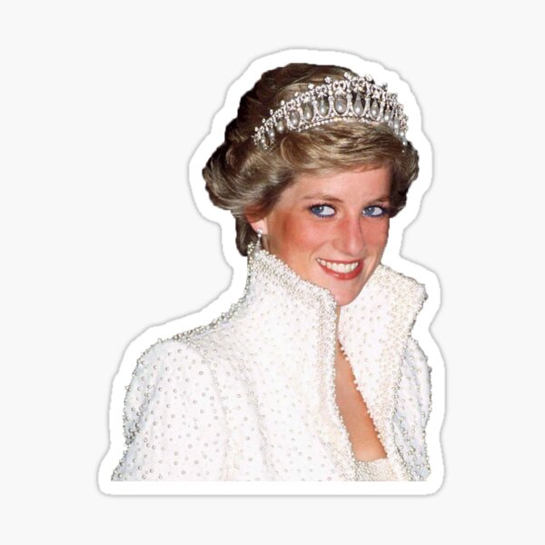 princesa Diana Pegatina