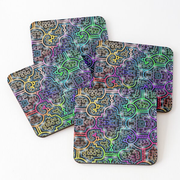 Item preview, Psychadelic Shipibo Pattern designed and sold by Zychonaut.