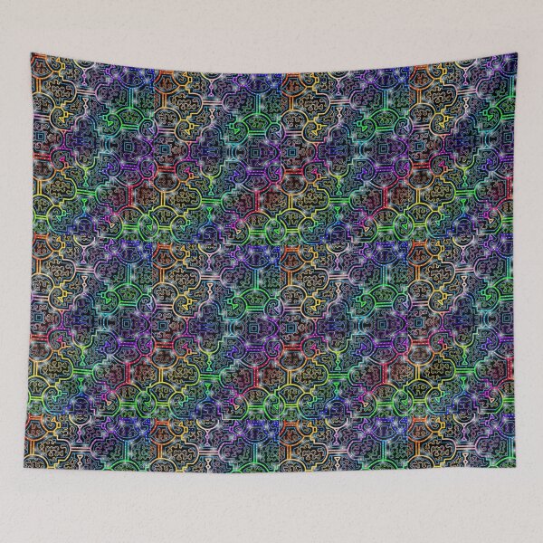 Item preview, Psychadelic Shipibo Pattern designed and sold by Zychonaut.