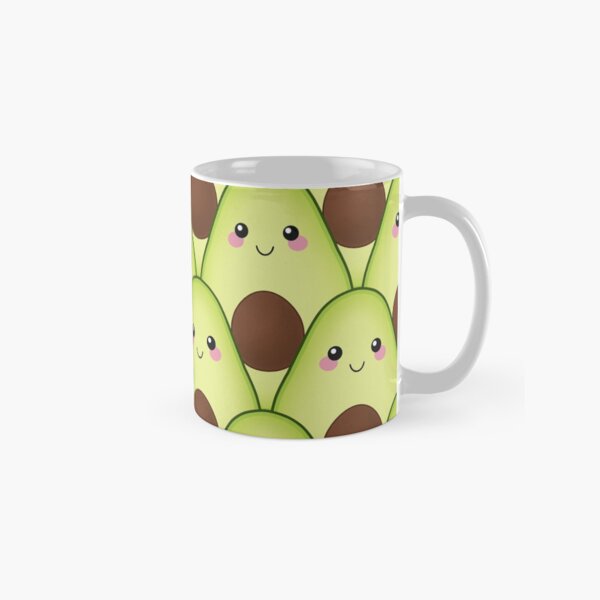 Azulejos lindos aguacates Taza clásica