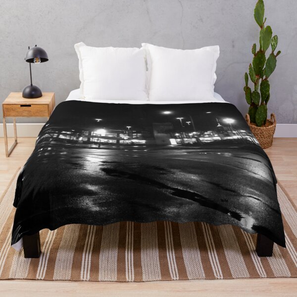 Item preview, Black and White Plaza designed and sold by TheTimekeeper.