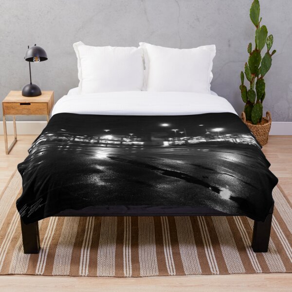Item preview, Black and White Plaza designed and sold by TheTimekeeper.