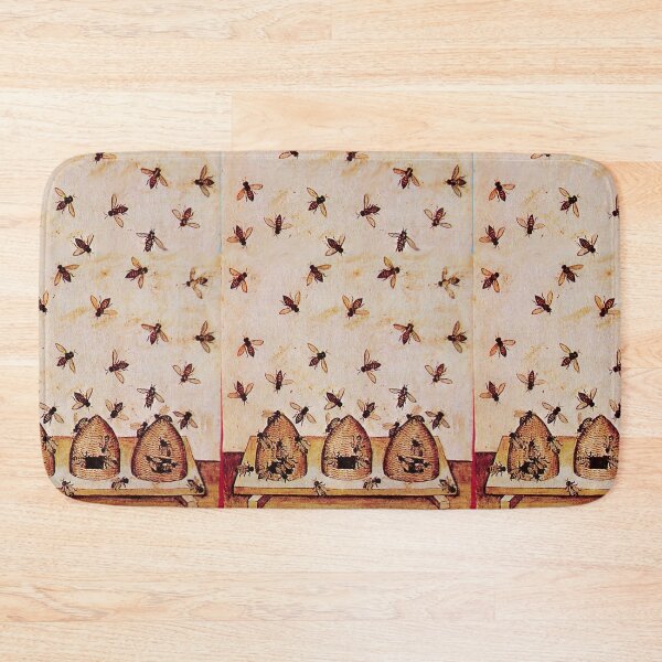 Item preview, HONEY BEES AND BEE HIVES,BEEKEEPER MEDIEVAL MINIATURE  designed and sold by BulganLumini.