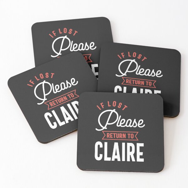 Item preview, If Lost Please Return to Claire designed and sold by cidolopez.