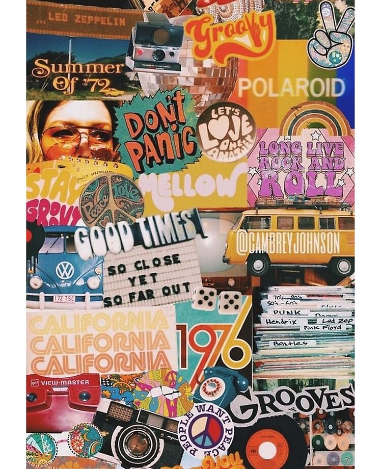 pix Collage Vintage redbubble