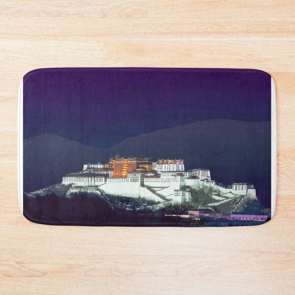 Item preview, Lhasa Modern Travel Poster designed and sold by travelwitheric.