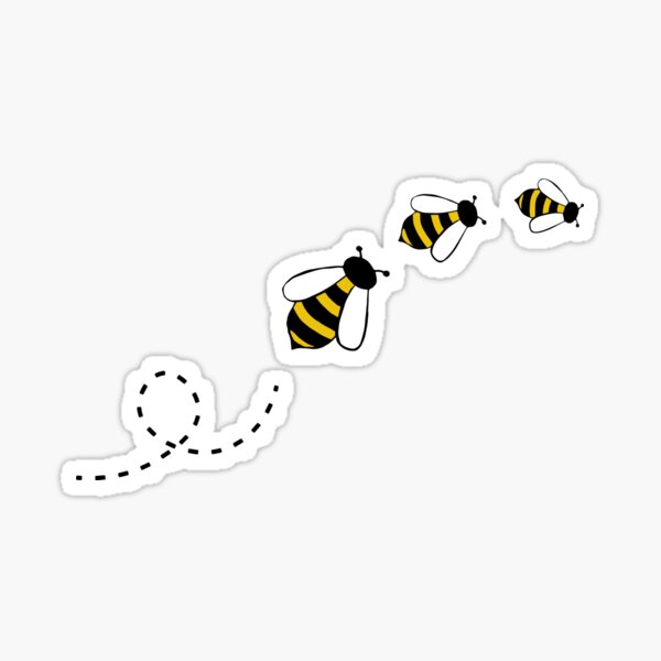 Bees Sticker